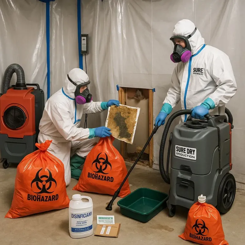 Contaminated Water Handling Protocols process in Countryside, IL