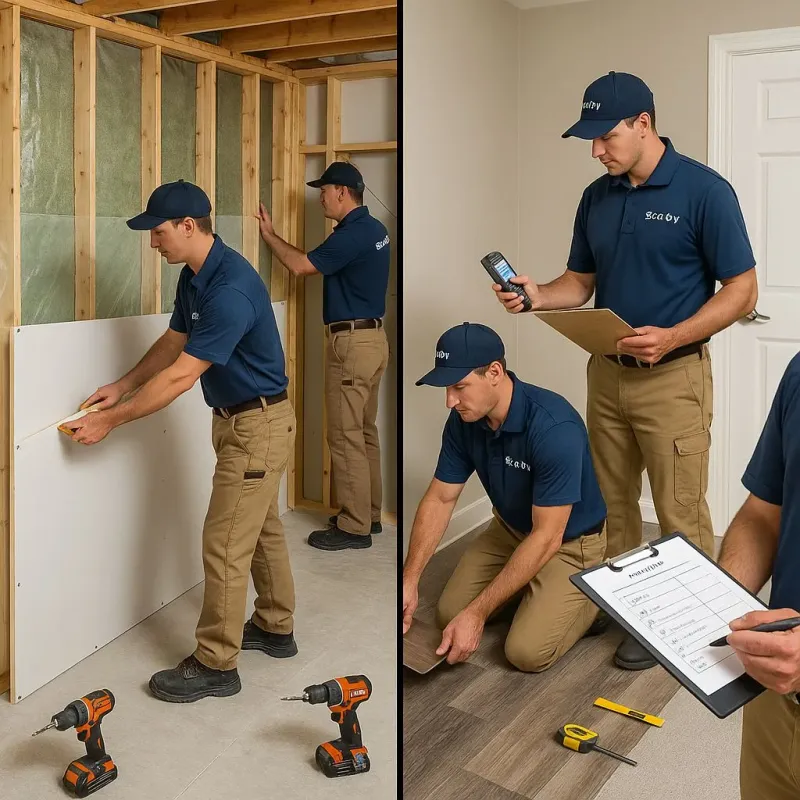 Repairs and Reconstruction process in Countryside, IL